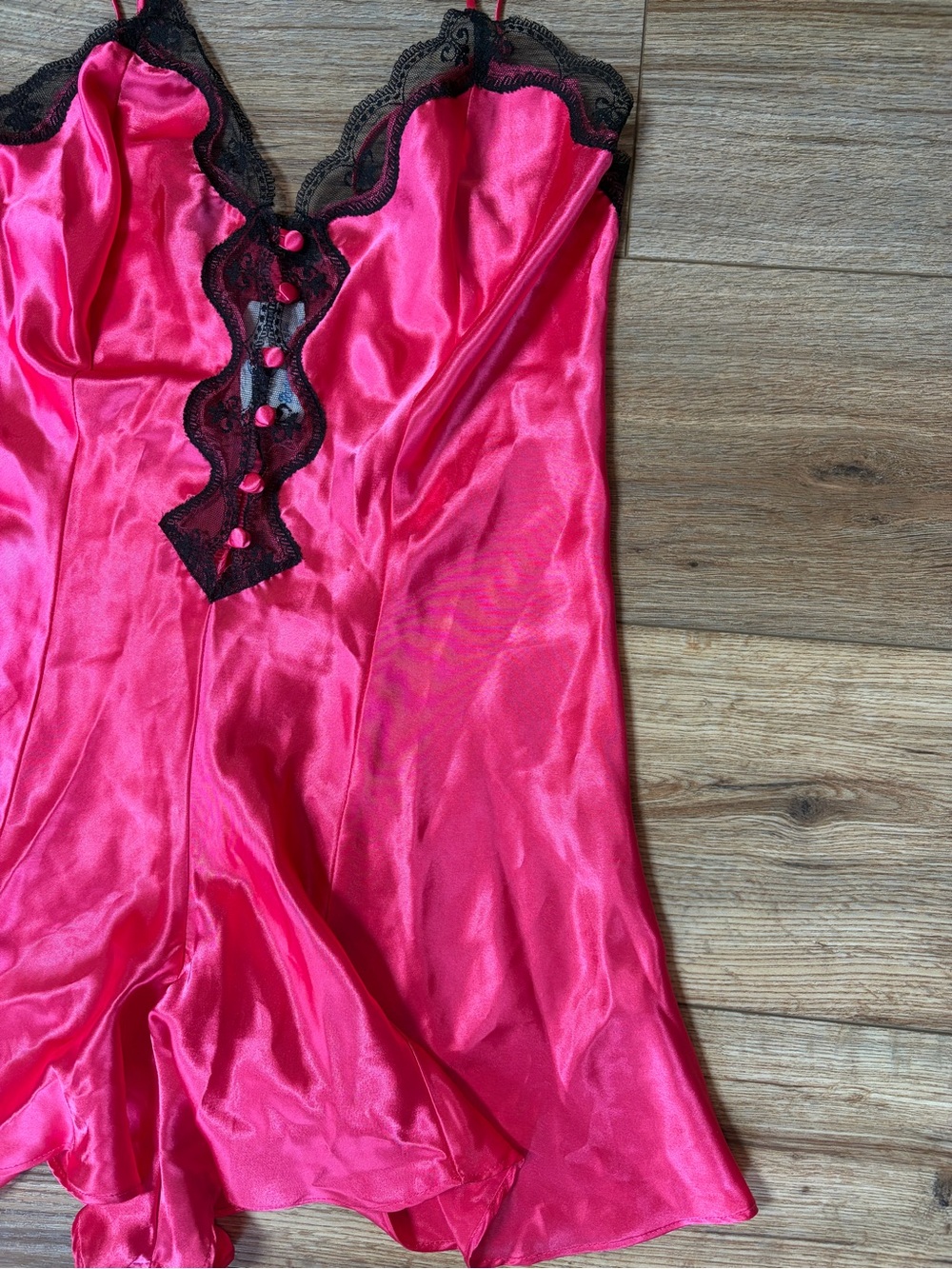 Vtg 80s Undercover Wear romantic whimsigoth coquette BarbieCore Lace Romper - Picture 3 of 15